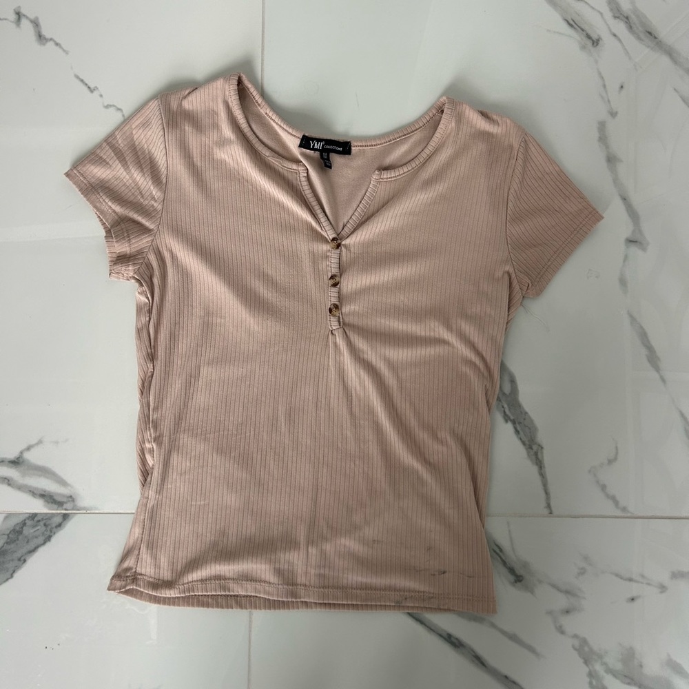 Nude colored top
